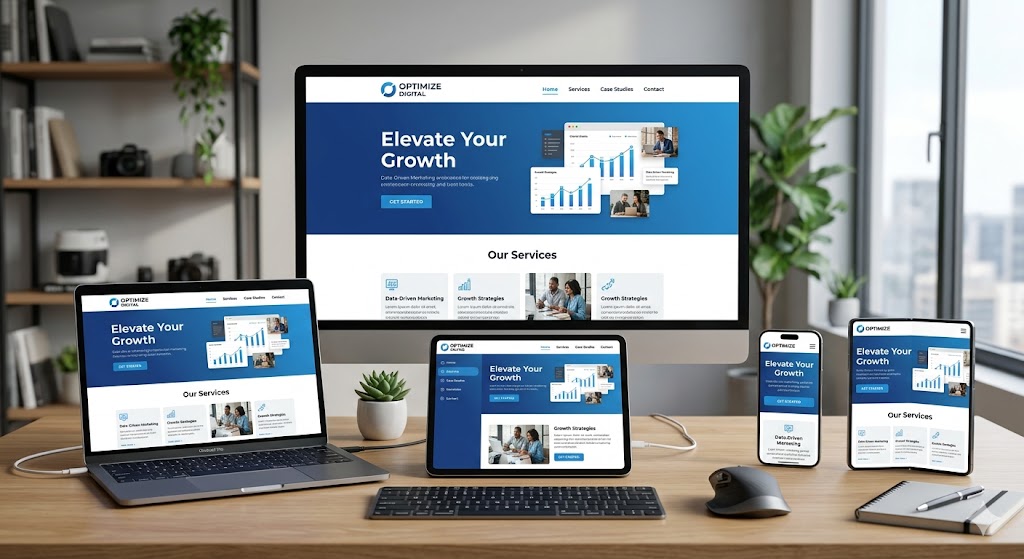 Mobile Responsiveness across desktop tablet smartphone and foldable devices
