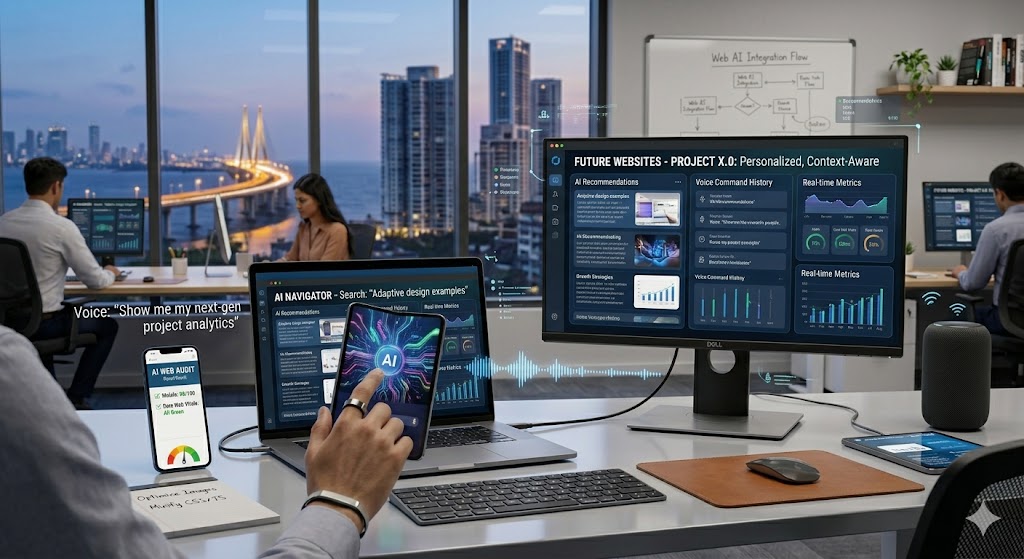 Future trends in responsive web development and AI-powered website experiences