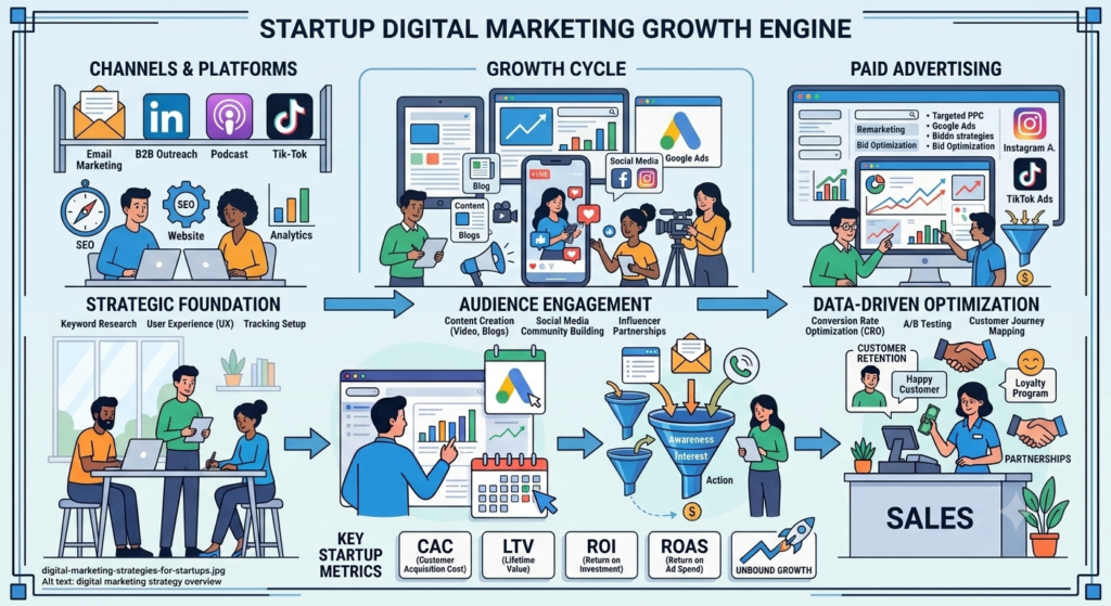 digital marketing strategies for startups