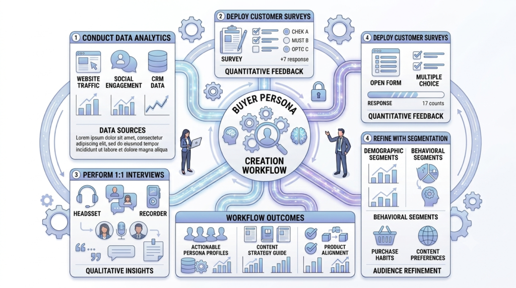 Step-by-Step Buyer Persona Creation Workflow