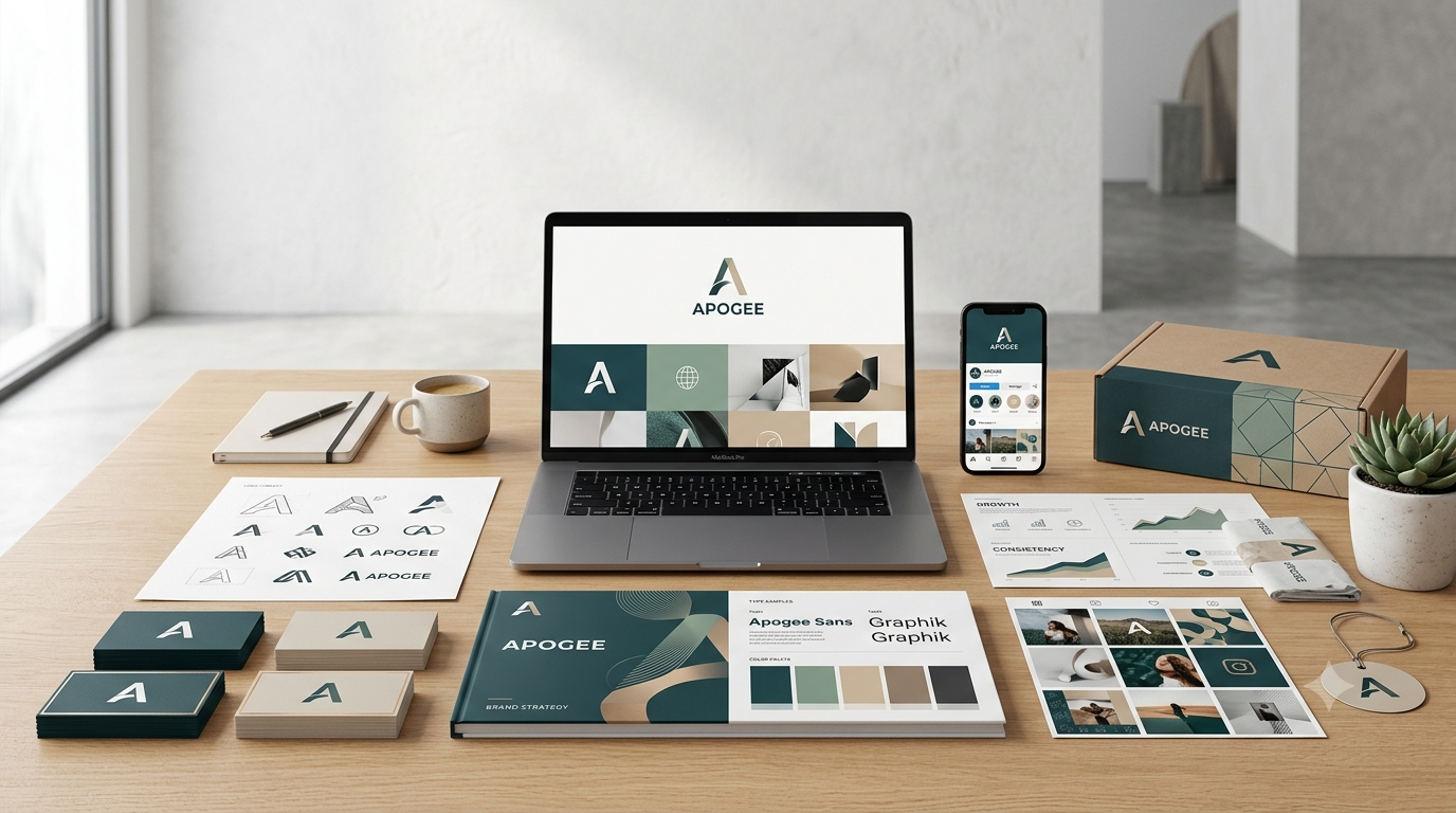 startup branding and brand identity design