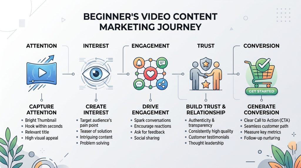video creation process for engagement and conversion