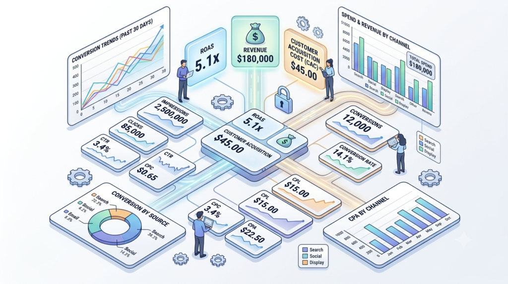 Performance Marketing KPI Dashboard

