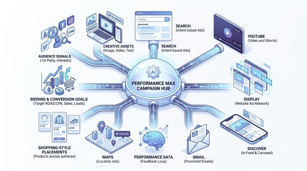 Performance Max campaign structure

