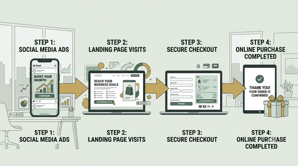 Sales campaign in Meta Ads beginner guide 2026