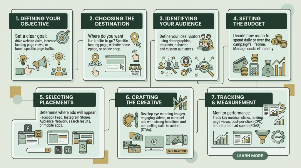 Seven essential elements of a Meta Ads Traffic Campaign