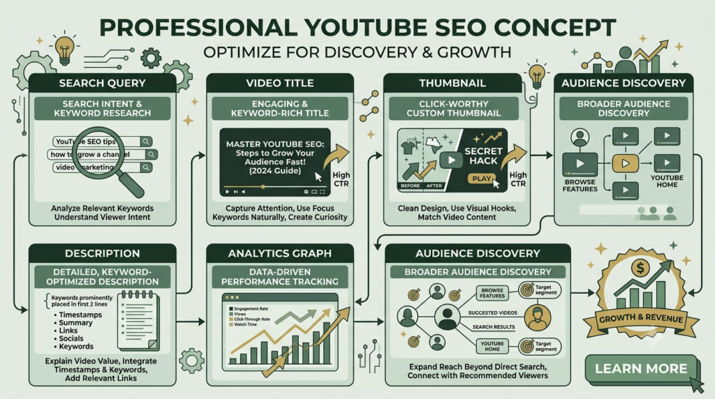 YouTube SEO optimization for beginners