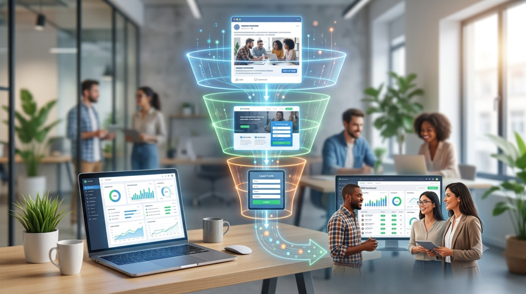 Lead generation campaign funnel and precautions