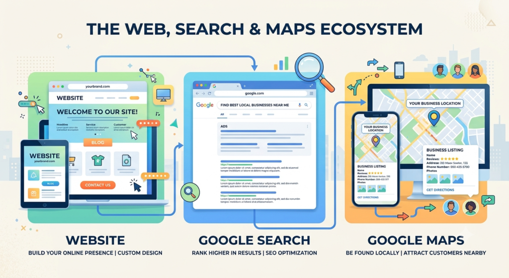Google Search and local business visibility strategy