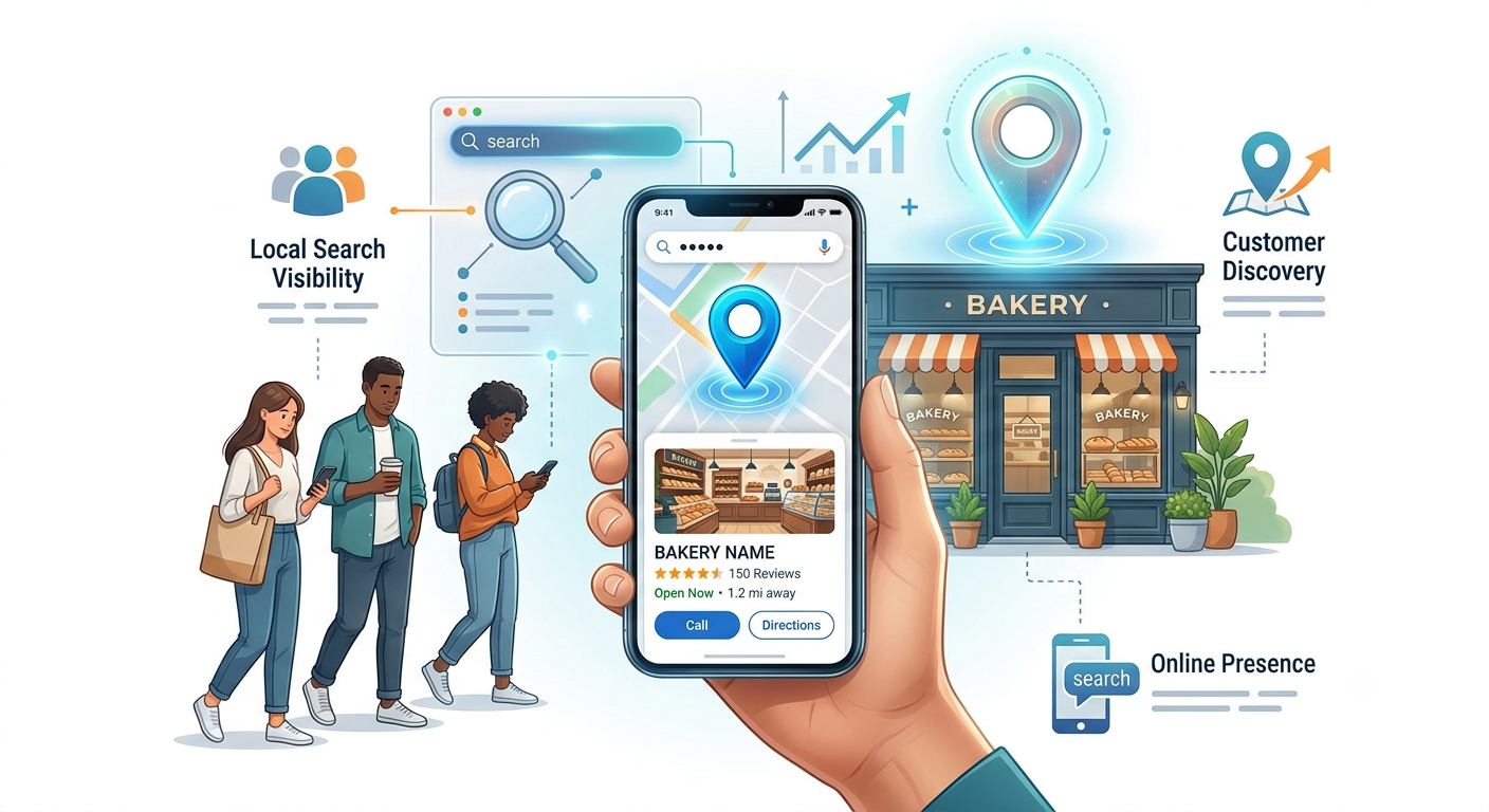 local business visibility through Google Search and Maps