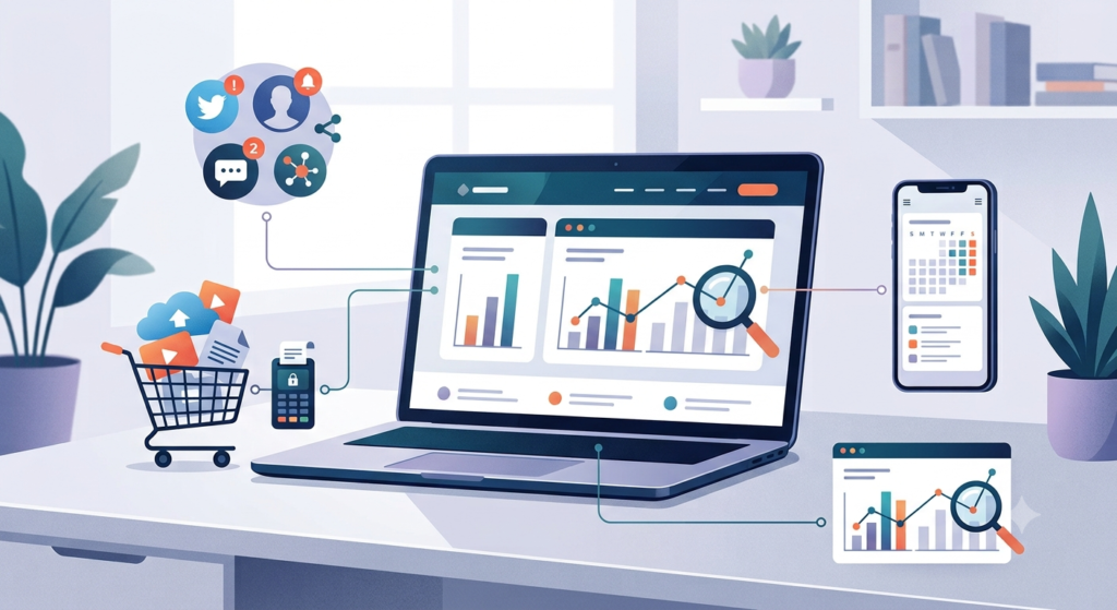 Digital product marketing ecosystem in 2026