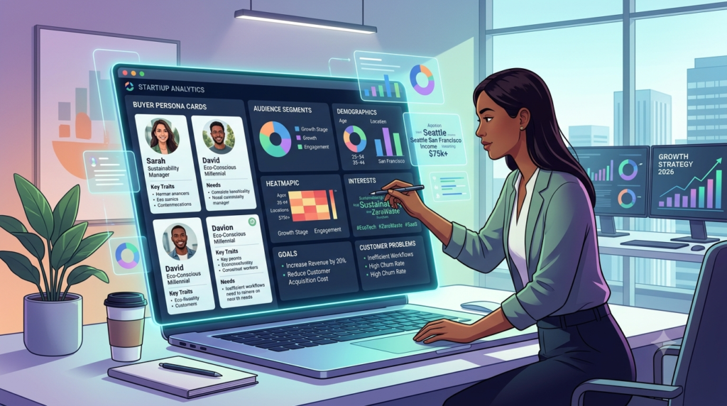 target audience and buyer persona for lead generation