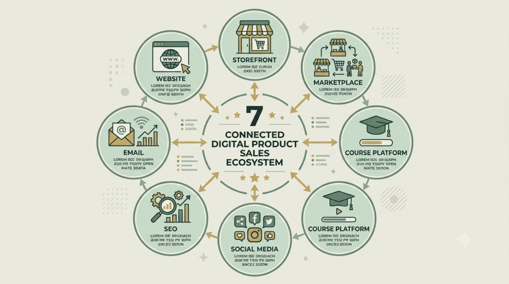 ways of selling digital products online