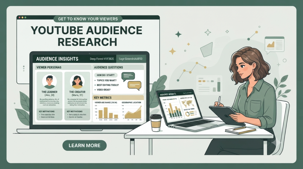 
YouTube audience research for content planning
