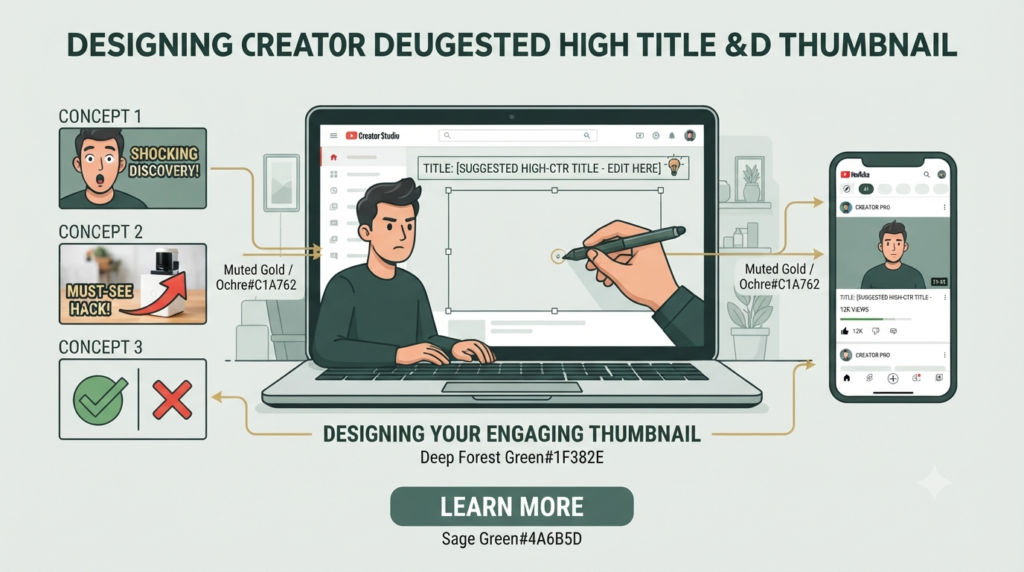 YouTube titles and thumbnails for channel growth