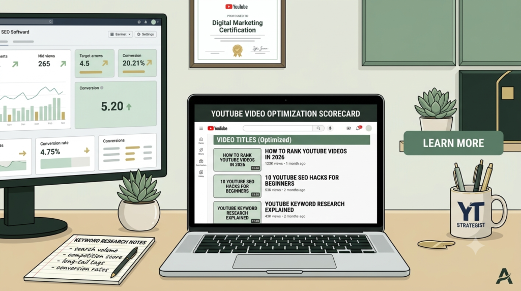  YouTube video title optimization checklist